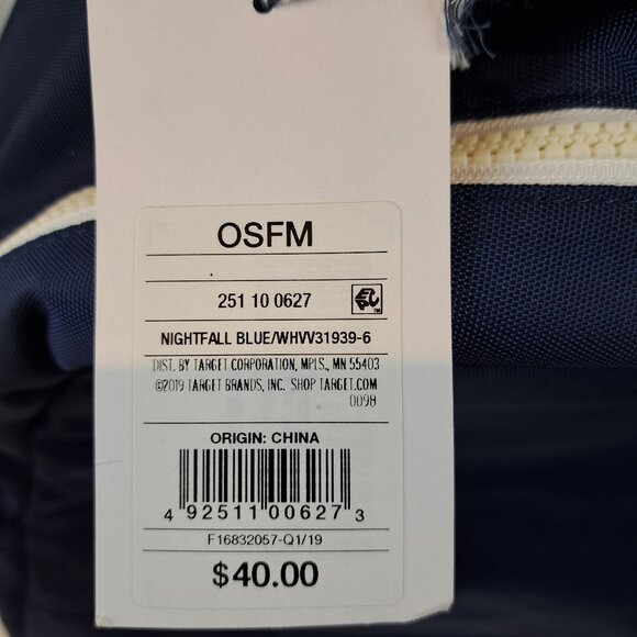 Vineyard Vines For Target Navy Blue and Light Pink Backpack NWT - Picture 12 of 16